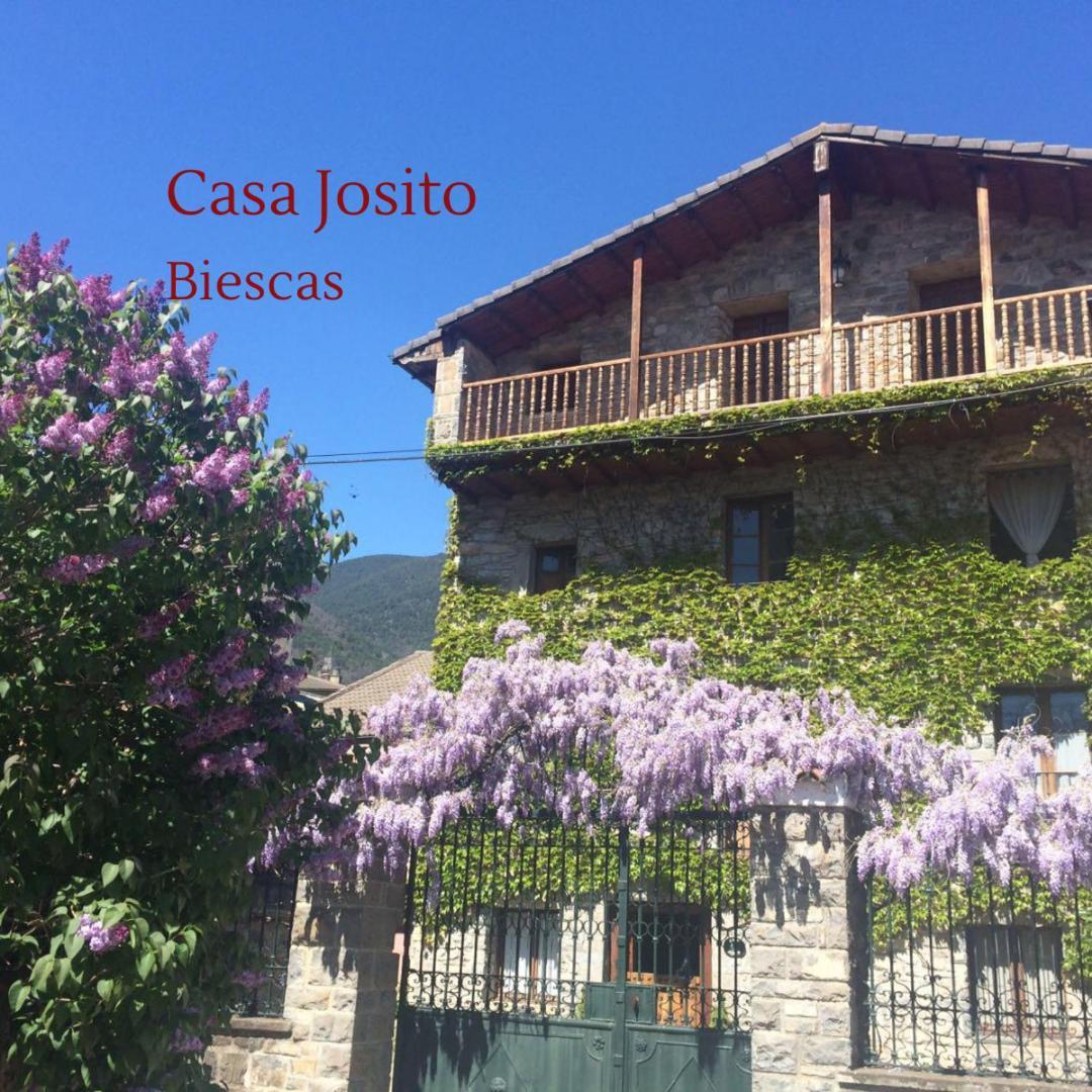 Biescas Apartamento Casa Josito La Cadiera Zewnętrze zdjęcie